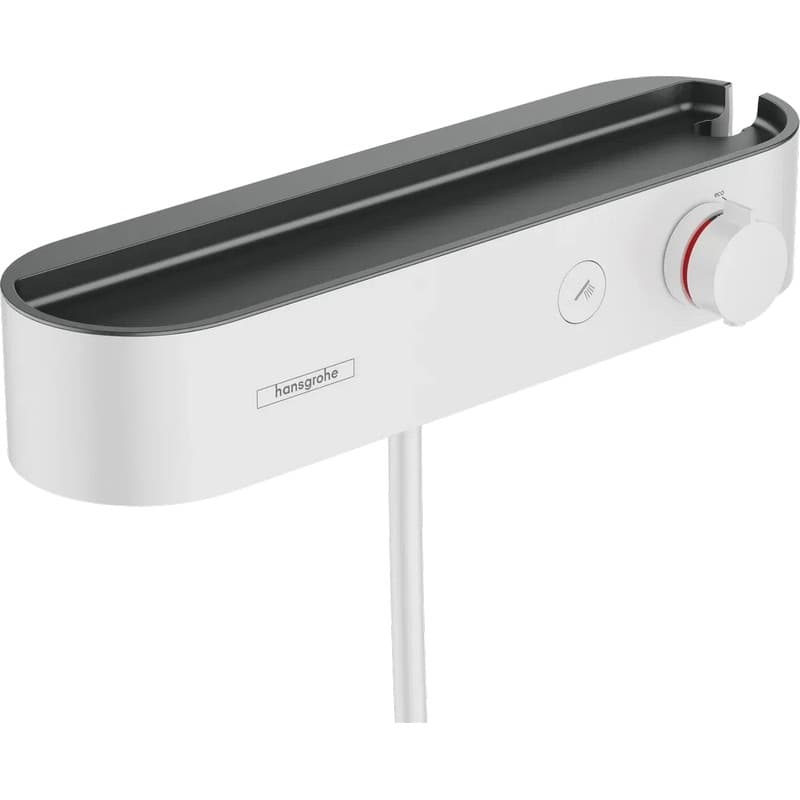 Термостат для душа ShowerTablet Select 412 мм, Matt White Hansgrohe (24360700) Термостат для душа ShowerTablet Select 412 мм, Matt White Hansgrohe (24360700)