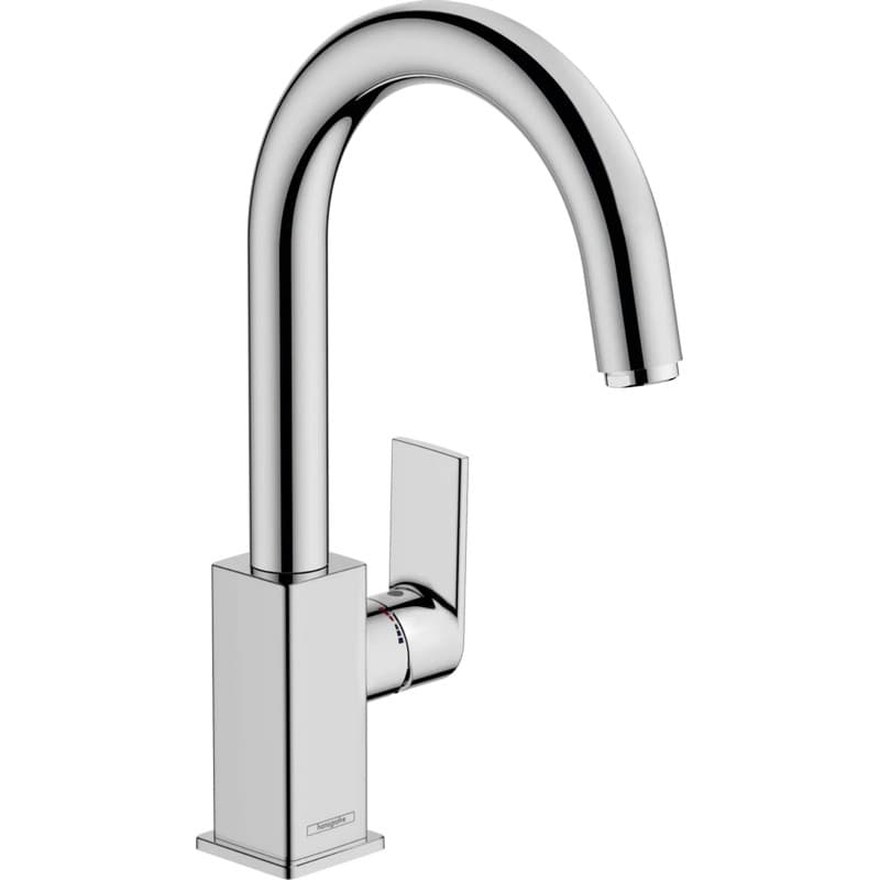 Смеситель для умывальника Vernis Shape 200 с донным клапаном pop-up Chrome Hansgrohe (71564000) Смеситель для умывальника Vernis Shape 200 с донным клапаном pop-up Chrome Hansgrohe (71564000)