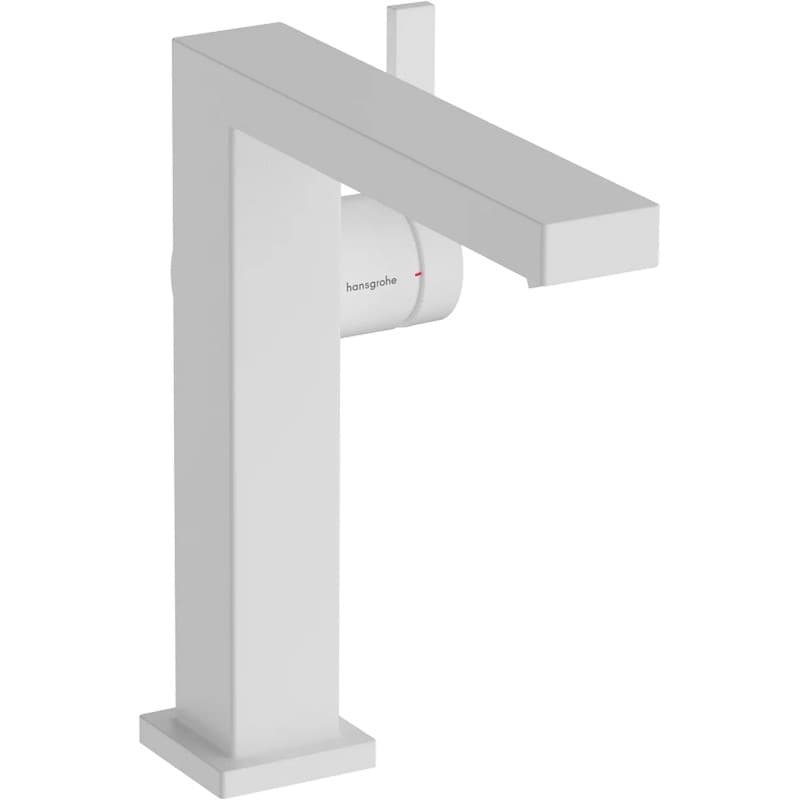 Змішувач для умивальника Tecturis E 150 Fine CoolStart без донного клапана Matt White Hansgrohe (73041700) Змішувач для умивальника Tecturis E 150 Fine CoolStart без донного клапана Matt White Hansgrohe (73041700)