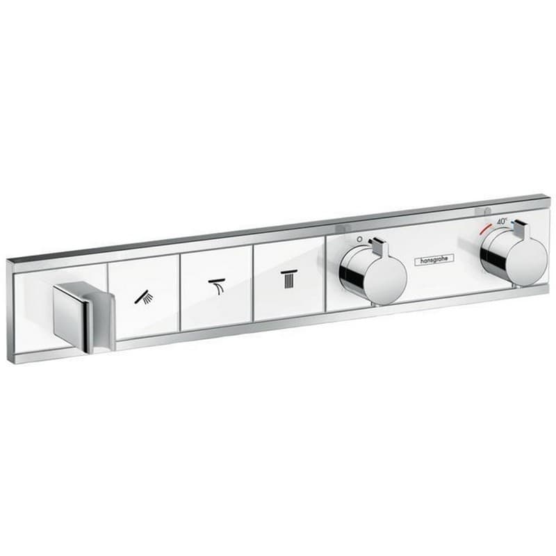 Термостат RainSelect White/Chrome Hansgrohe (15356400) Термостат RainSelect White/Chrome Hansgrohe (15356400)
