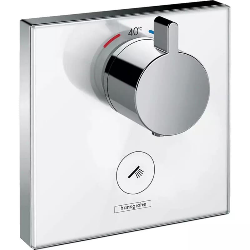 Термостат ShowerSelect Highflow White Chrome Hansgrohe (15735400) Термостат ShowerSelect Highflow White Chrome Hansgrohe (15735400)