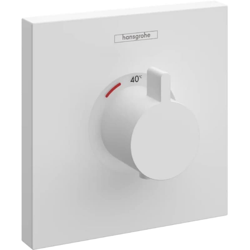 Термостат прихованого монтажу ShowerSelect HighFlow, Matt White Hansgrohe (15760700) Термостат прихованого монтажу ShowerSelect HighFlow, Matt White Hansgrohe (15760700)