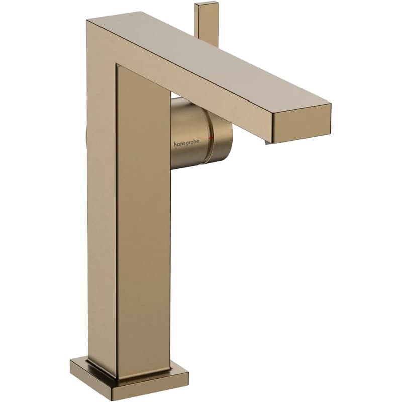 Смеситель для умывальника Hansgrohe Tecturis E 150 Fine CoolStart Brushed Bronze Hansgrohe (73040140 Смеситель для умывальника Hansgrohe Tecturis E 150 Fine CoolStart Brushed Bronze Hansgrohe (73040140