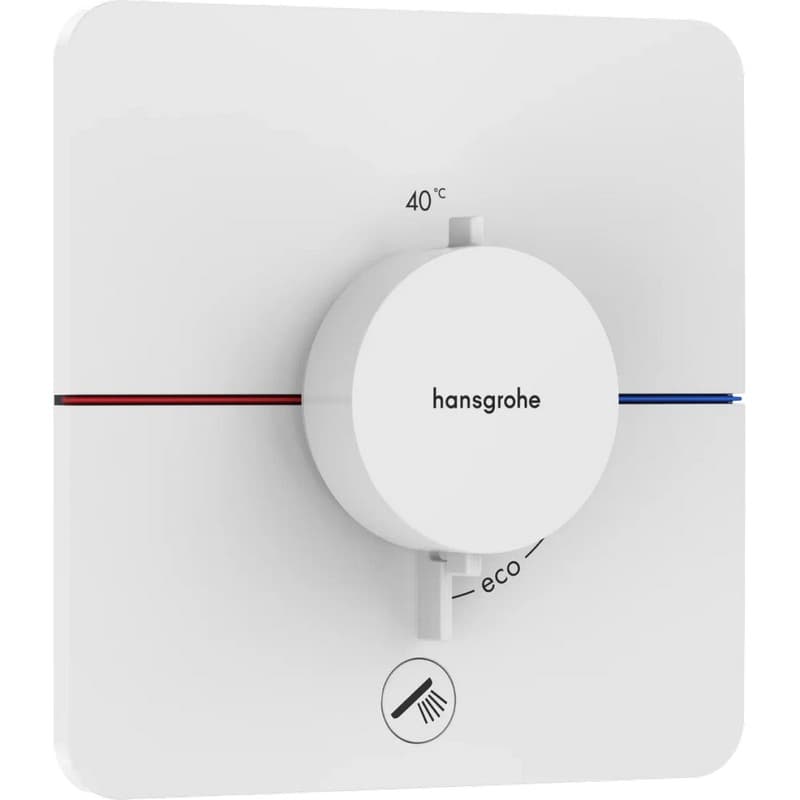 Термостат ShowerSelect Comfort Q HighFlow на 1 функцию Matt White Hansgrohe (15589700) Термостат ShowerSelect Comfort Q HighFlow на 1 функцию Matt White Hansgrohe (15589700)