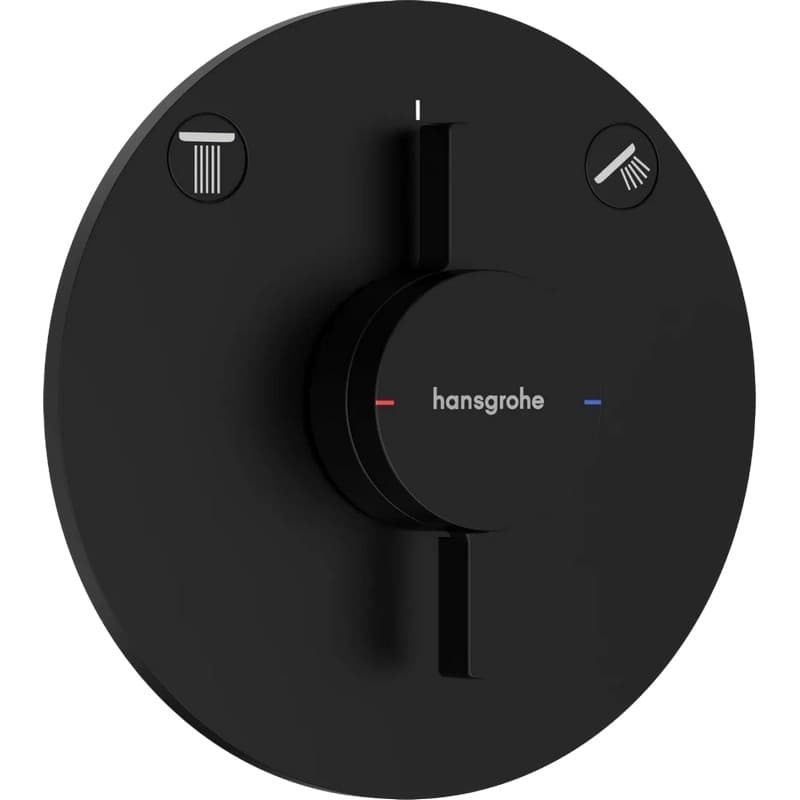 Смеситель скрытого монтажа DuoTurn S Matt Black Hansgrohe (75418670) Смеситель скрытого монтажа DuoTurn S Matt Black Hansgrohe (75418670)