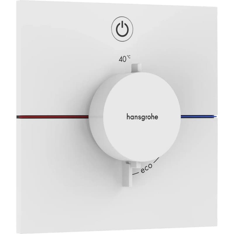 Термостат скрытого монтажа ShowerSelect Comfort E на 1 функцию Matt White Hansgrohe (15571700) Термостат скрытого монтажа ShowerSelect Comfort E на 1 функцию Matt White Hansgrohe (15571700)