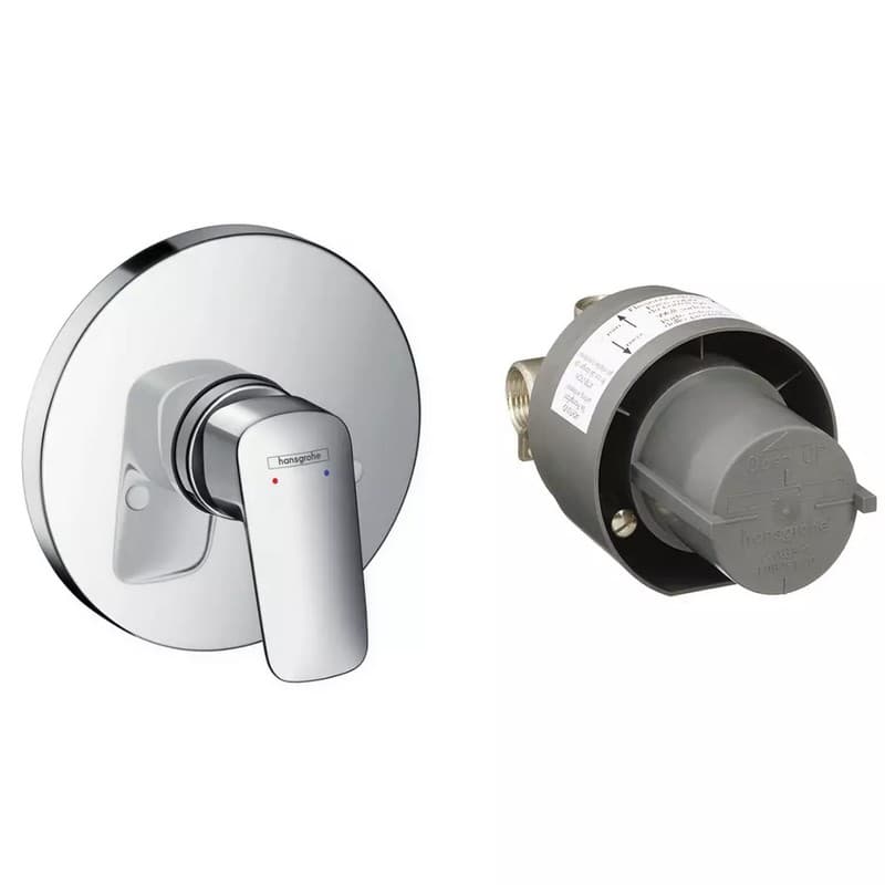 Змішувач для душа Logis з mini Ibox Chrome Hansgrohe (71666000) Змішувач для душа Logis з mini Ibox Chrome Hansgrohe (71666000)
