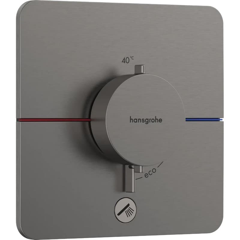 Термостат скрытого монтажа ShowerSelect Comfort Q HighFlow Black Chrome Hansgrohe (15589340) Термостат скрытого монтажа ShowerSelect Comfort Q HighFlow Black Chrome Hansgrohe (15589340)