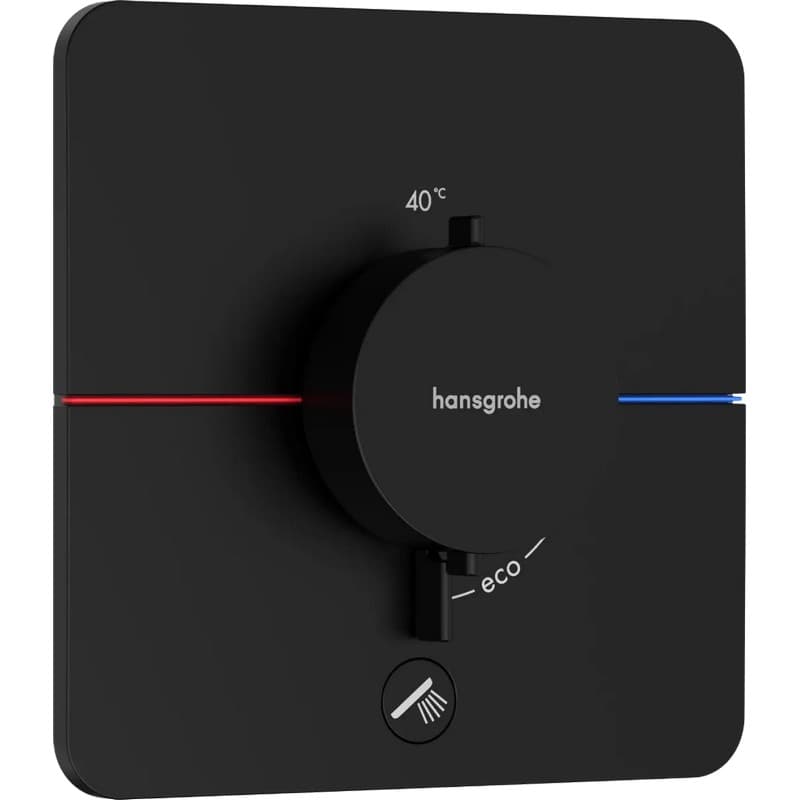 Термостат прихованого монтажу ShowerSelect Comfort Q HighFlow на 1 функцію Matt Black Hansgrohe (15589670) Термостат прихованого монтажу ShowerSelect Comfort Q HighFlow на 1 функцію Matt Black Hansgrohe (15589670)