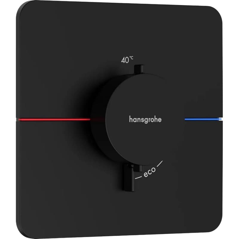 Термостат прихованого монтажу ShowerSelect Comfort Q HighFlow Matt Black Hansgrohe (15588670) Термостат прихованого монтажу ShowerSelect Comfort Q HighFlow Matt Black Hansgrohe (15588670)