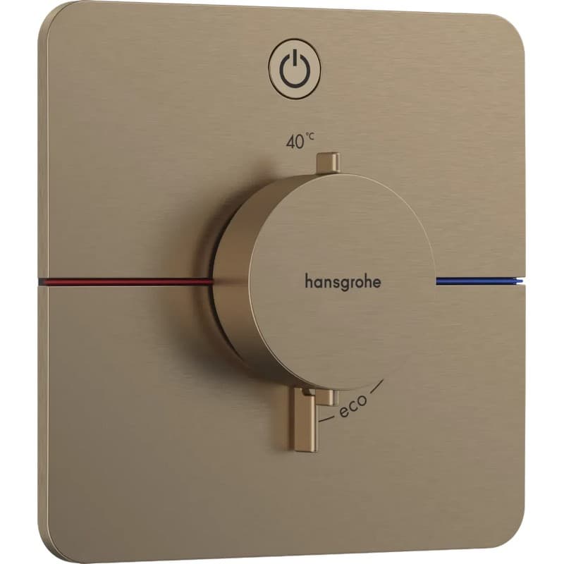 Термостат ShowerSelect Comfort Q на 1 функцию Bronze Hansgrohe (15581140) Термостат ShowerSelect Comfort Q на 1 функцию Bronze Hansgrohe (15581140)