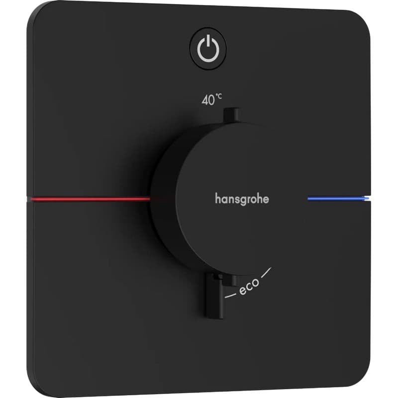 Термостат прихованого монтажу ShowerSelect Comfort Q на 1 функцію Matt Black Hansgrohe (15581670) Термостат прихованого монтажу ShowerSelect Comfort Q на 1 функцію Matt Black Hansgrohe (15581670)