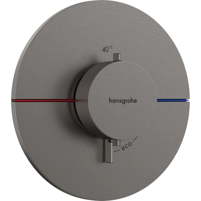 Термостат прихованого монтажу ShowerSelect Comfort S HighFlow Brushed Black Chrome Hansgrohe (15559340) Термостат прихованого монтажу ShowerSelect Comfort S HighFlow Brushed Black Chrome Hansgrohe (15559340)