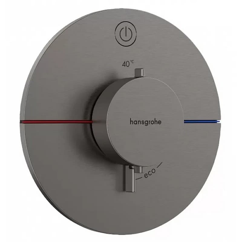 Термостат скрытого монтажа ShowerSelect Comfort S на 1 функцию Black Chrome Hansgrohe (15553340) Термостат скрытого монтажа ShowerSelect Comfort S на 1 функцию Black Chrome Hansgrohe (15553340)