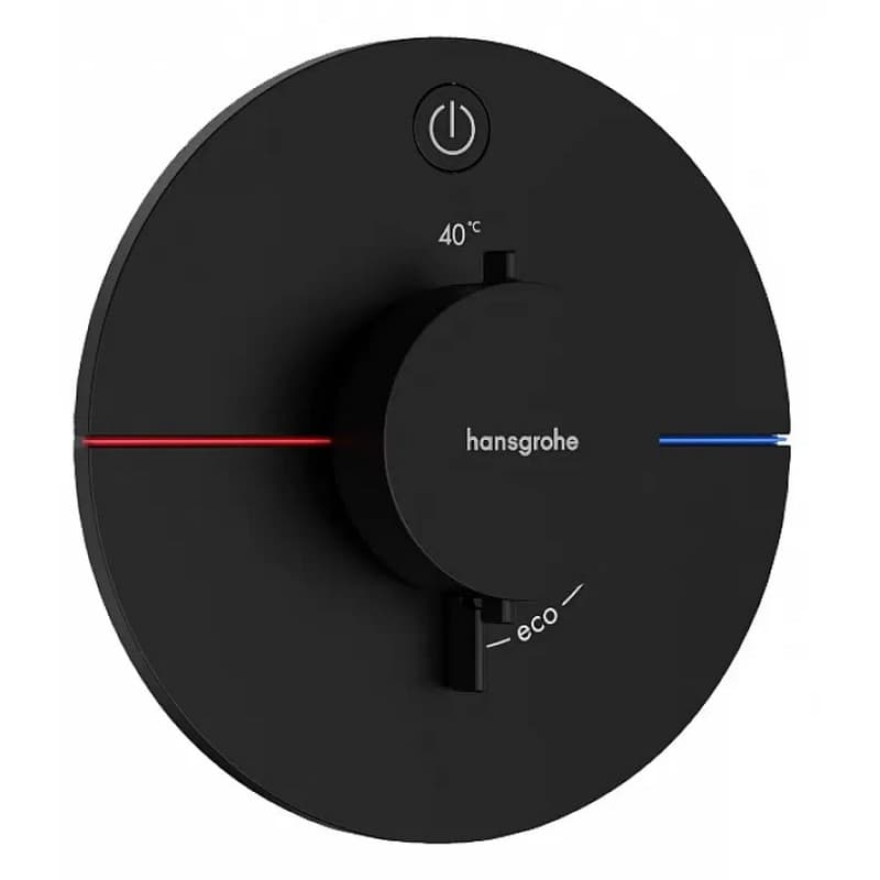 Термостат прихованого монтажу ShowerSelect Comfort S на 1 функцію Matt Black Hansgrohe (15553670) Термостат прихованого монтажу ShowerSelect Comfort S на 1 функцію Matt Black Hansgrohe (15553670)