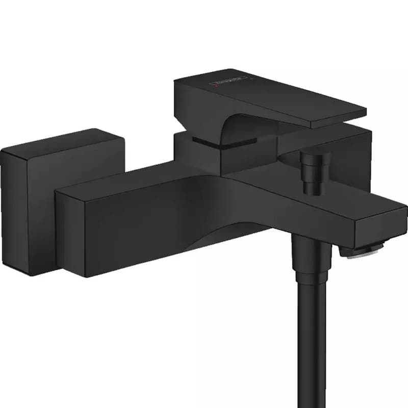 Смеситель для ванны Metropol Matt Black Hansgrohe (32540670) Смеситель для ванны Metropol Matt Black Hansgrohe (32540670)