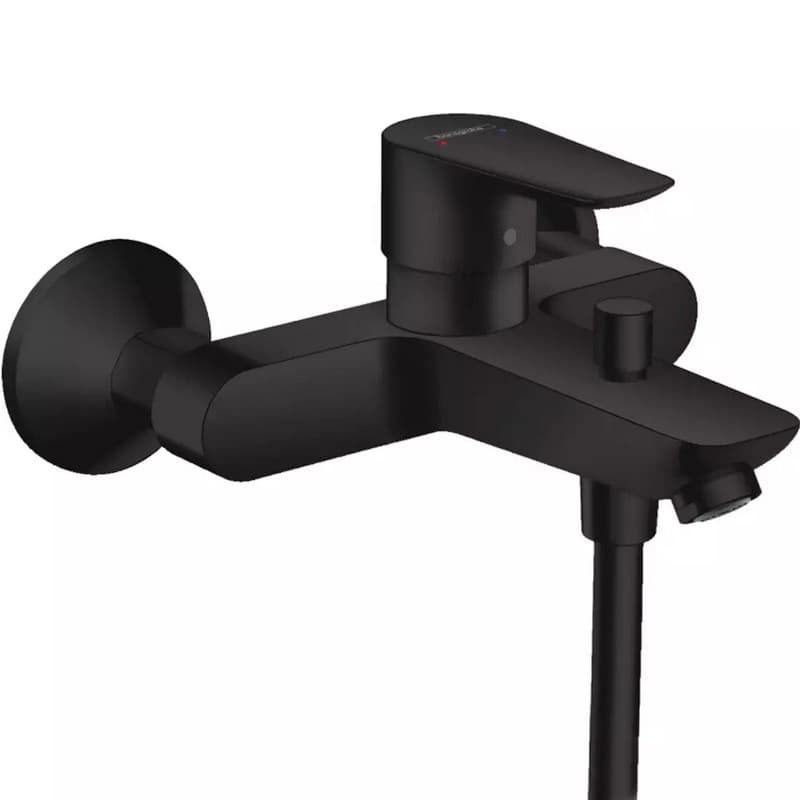 Змішувач для ванни Talis E Matt Black Hansgrohe (71740670) Змішувач для ванни Talis E Matt Black Hansgrohe (71740670)