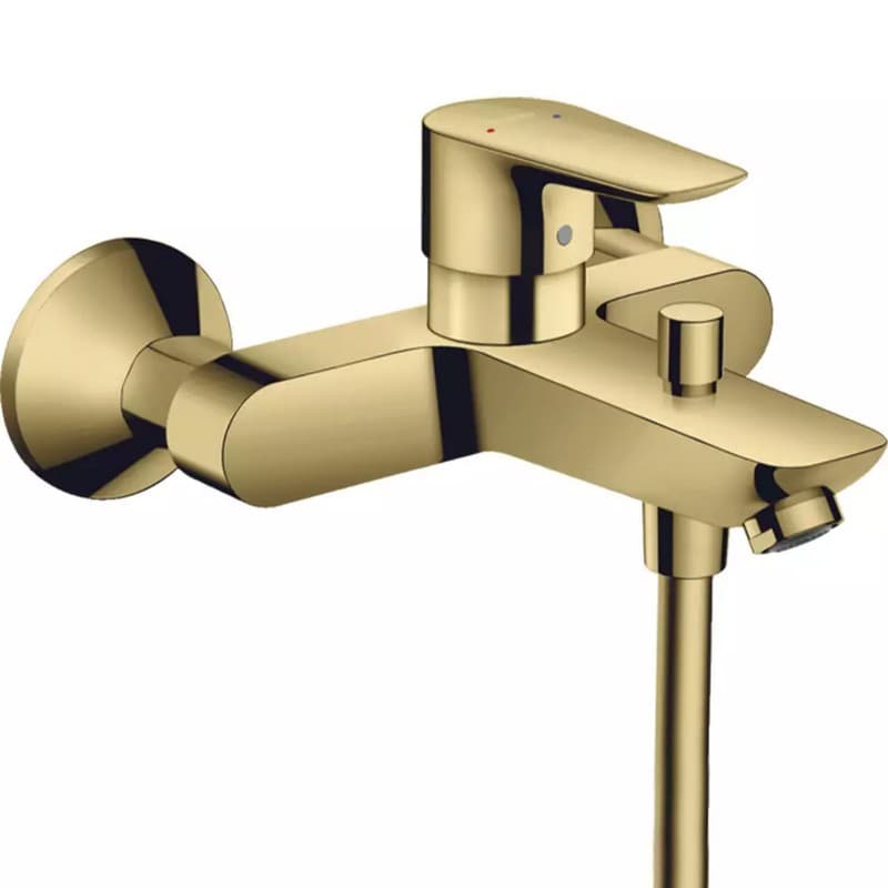 Смеситель для ванны Talis E Polished Gold Optic Hansgrohe (71740990) Смеситель для ванны Talis E Polished Gold Optic Hansgrohe (71740990)