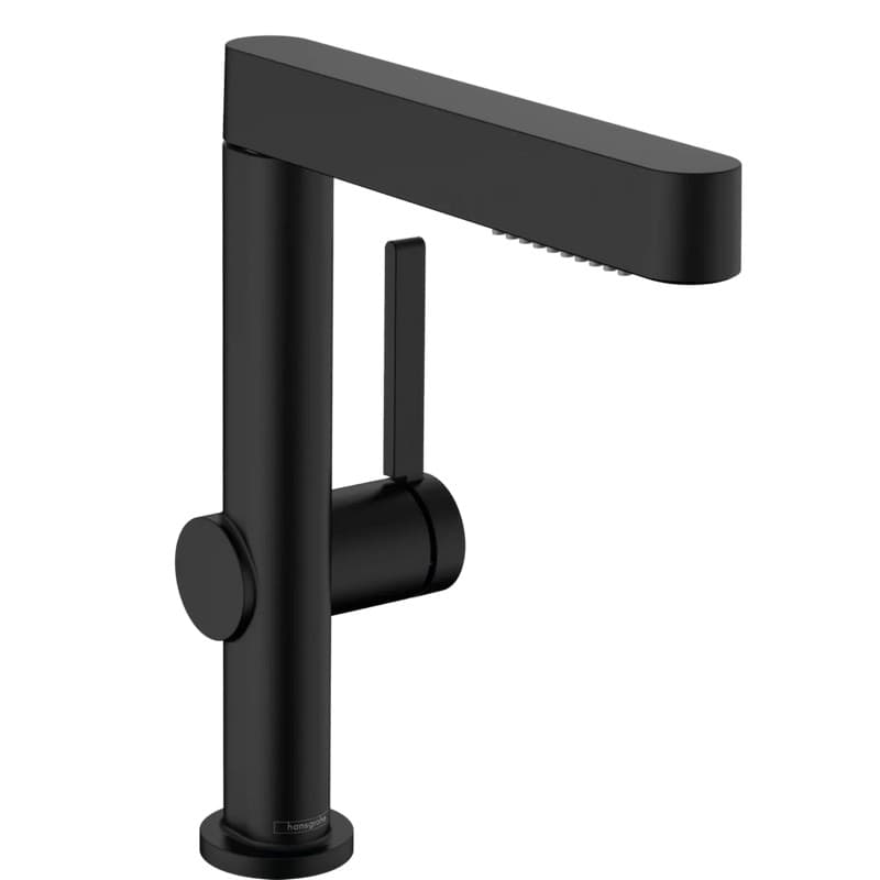 Смеситель для умывальника Finoris 230 2JET и д/к push-open, Matt Black Hansgrohe (76063670) Смеситель для умывальника Finoris 230 2JET и д/к push-open, Matt Black Hansgrohe (76063670)