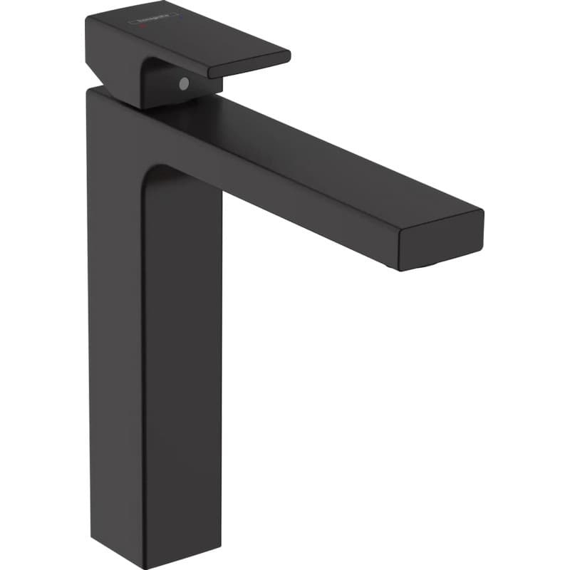 Смеситель для умывальника Vernis Shape 190 с донным клапаном pop-up, Matt Black Hansgrohe (71562670) Смеситель для умывальника Vernis Shape 190 с донным клапаном pop-up, Matt Black Hansgrohe (71562670)