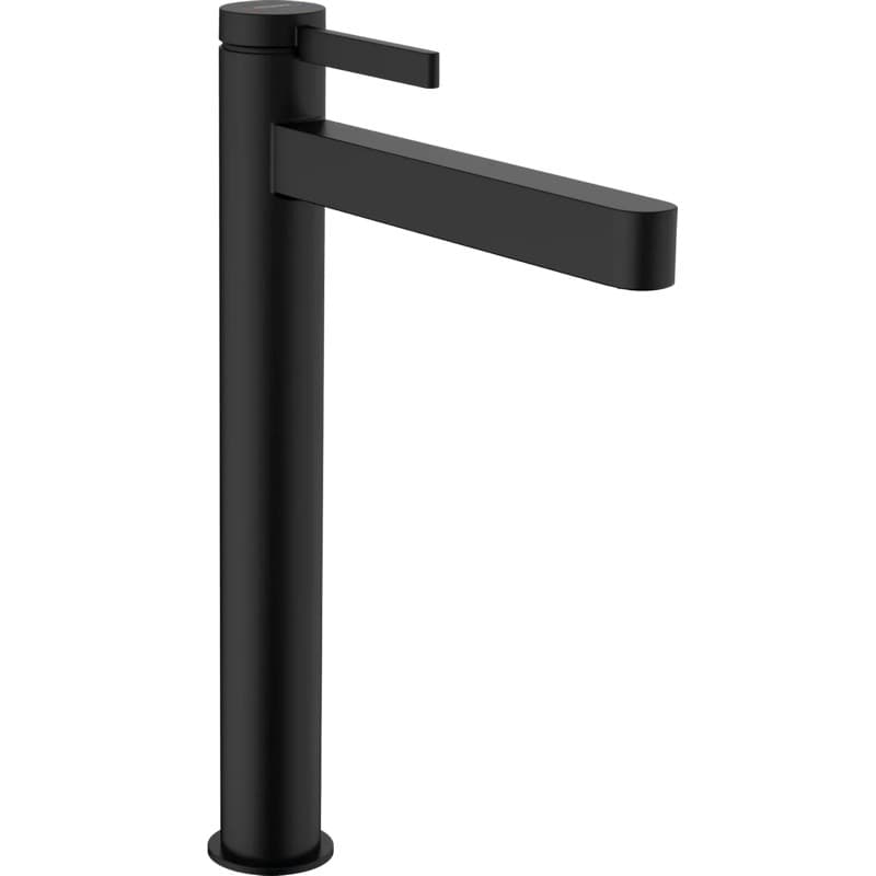 Смеситель для умывальника Finoris 260 с донным клапаном push-open Matt Black Hansgrohe (76070670)