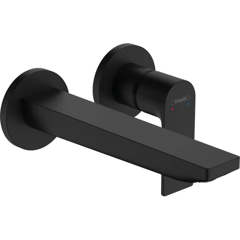 Змішувач для умивальника Rebris E зі стіни, Matt Black Hansgrohe (72568670) Змішувач для умивальника Rebris E зі стіни, Matt Black Hansgrohe (72568670)