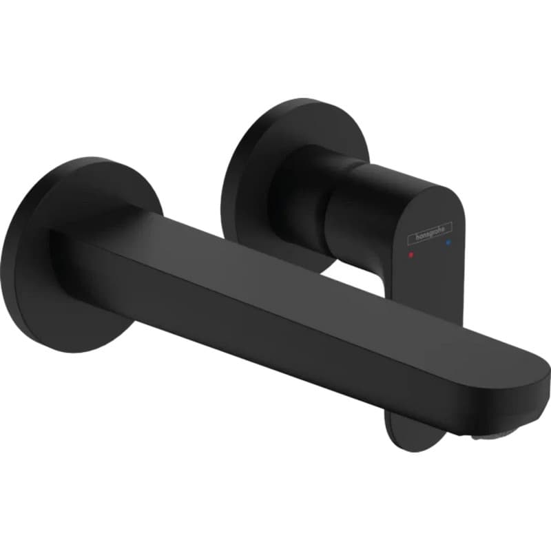 Змішувач для умивальника Rebris S зі стіни, прихований монтаж 200мм, Matt Black Hansgrohe (72528670) Змішувач для умивальника Rebris S зі стіни, прихований монтаж 200мм, Matt Black Hansgrohe (72528670)