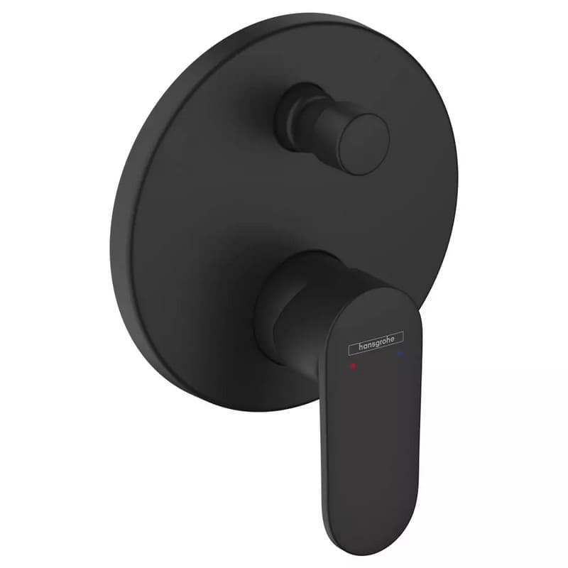 Смеситель для ванны и душа Vernis Blend скрытого монтажа Matt Black Hansgrohe (71466670) Смеситель для ванны и душа Vernis Blend скрытого монтажа Matt Black Hansgrohe (71466670)