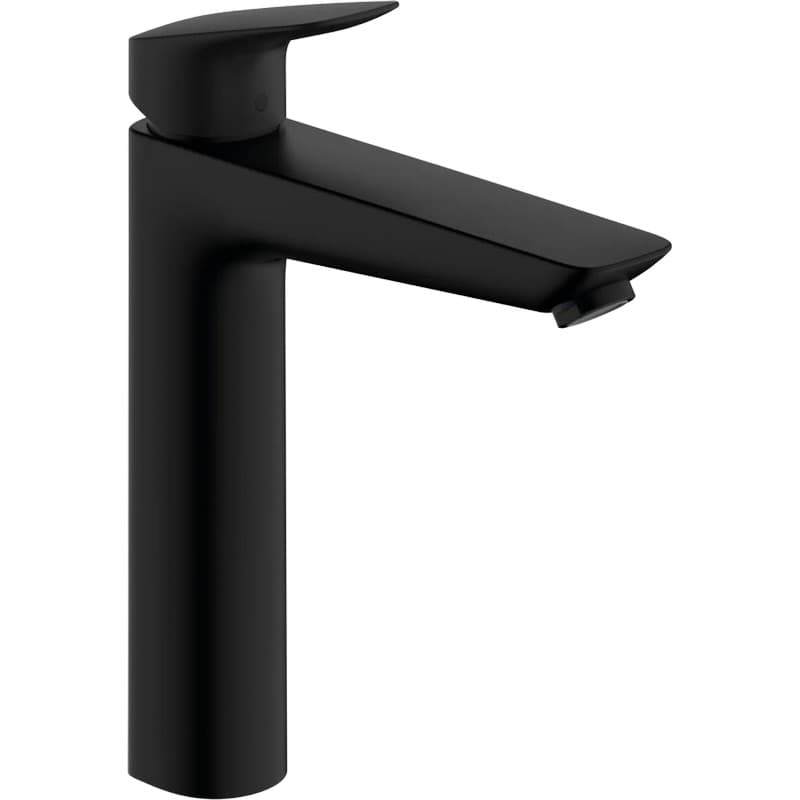 Смеситель для умывальника Logis 190 без донного клапана, Matt Black Hansgrohe (71091670) Смеситель для умывальника Logis 190 без донного клапана, Matt Black Hansgrohe (71091670)