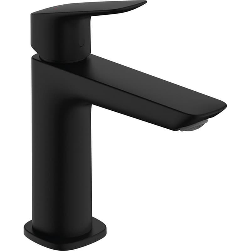 Змішувач Logis Fine 110 для умивальника з донним клапаном pop-up, Matt Black Hansgrohe (71251670) Змішувач Logis Fine 110 для умивальника з донним клапаном pop-up, Matt Black Hansgrohe (71251670)