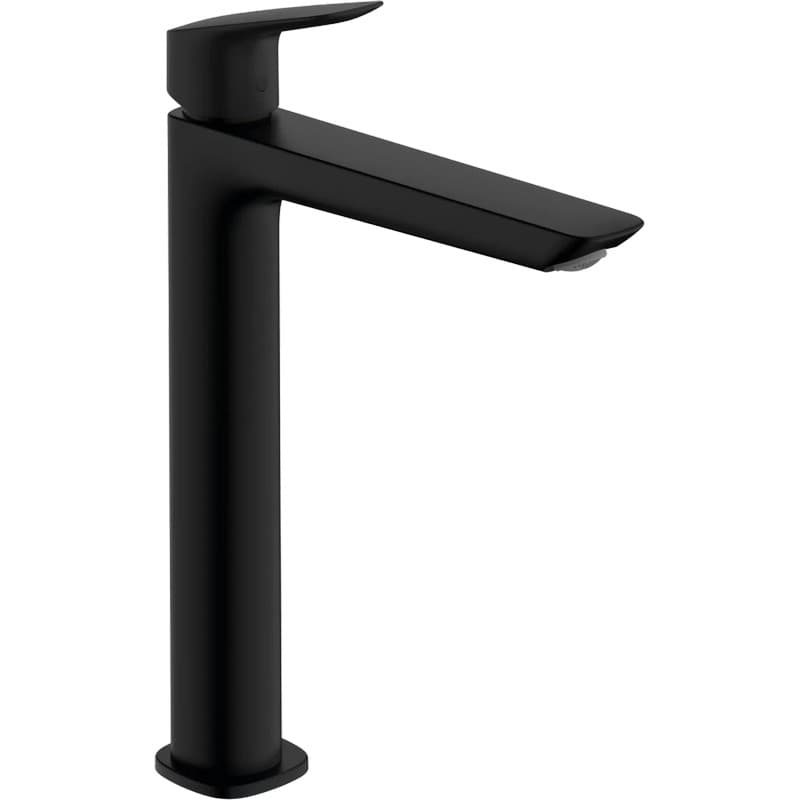 Змішувач Logis Fine 240 для умивальника без донного клапана, Matt Black Hansgrohe (71258670) Змішувач Logis Fine 240 для умивальника без донного клапана, Matt Black Hansgrohe (71258670)