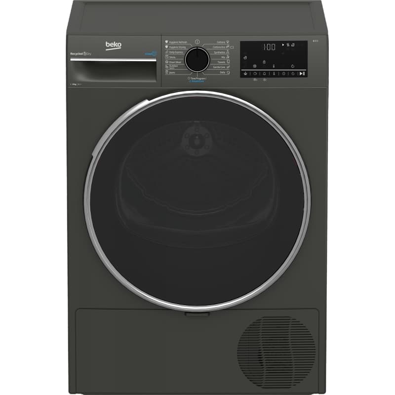 Сушильна машина 54,5 см B3T68239MG сірий Beko Сушильна машина 54,5 см B3T68239MG сірий Beko