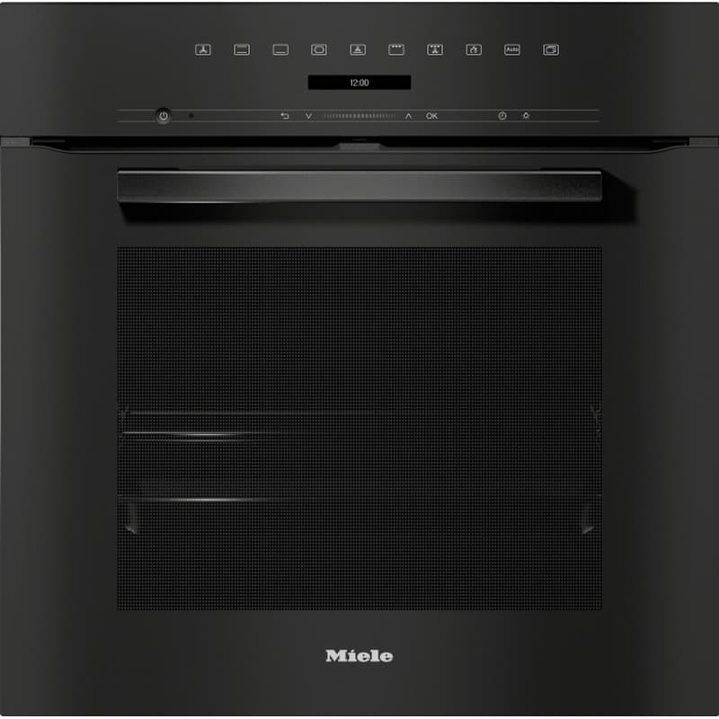 Вбудовувана духова шафа 60 см H 7260 BP чорний обсидіан Miele