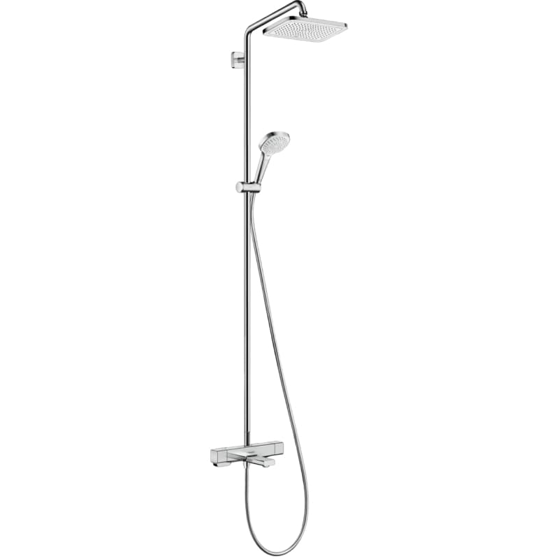 Душова система Hansgrohe E Showerpipe 280 1jet з термостатом для ванни Chrome Hansgrohe (27687000) Душова система Hansgrohe E Showerpipe 280 1jet з термостатом для ванни Chrome Hansgrohe (27687000)