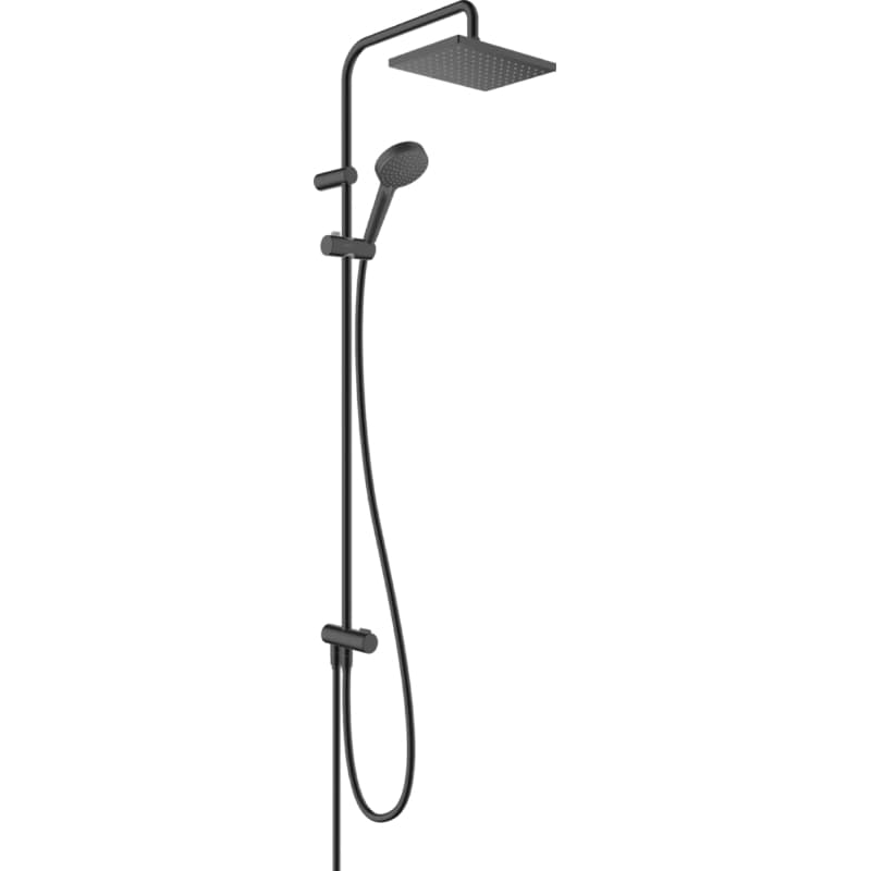 Душова система Vernis Shape Showerpipe 230 1jet Reno EcoSmart Matt Black Hansgrohe (26289670) Душова система Vernis Shape Showerpipe 230 1jet Reno EcoSmart Matt Black Hansgrohe (26289670)