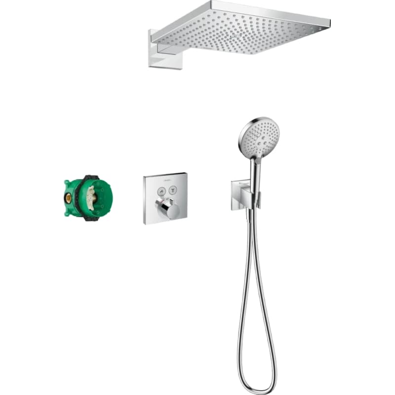 Душова система Hansgrohe Raindance E 300 1jet ShowerSelect Square 6 в 1 Chrome Hansgrohe (27952000) Душова система Hansgrohe Raindance E 300 1jet ShowerSelect Square 6 в 1 Chrome Hansgrohe (27952000)