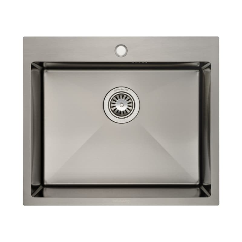 Мийка сталева Villena S201 black (580*500*220mm) GRANADO Мийка сталева Villena S201 black (580*500*220mm) GRANADO
