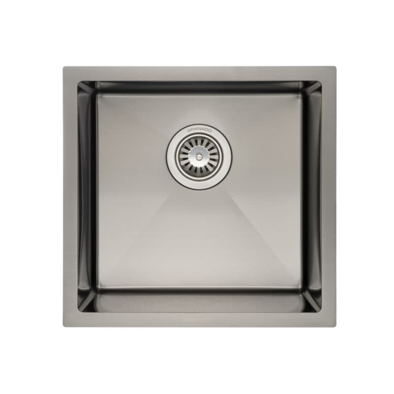 Мийка сталева Under top STEEL S201 black (450*430*220mm) GRANADO Мийка сталева Under top STEEL S201 black (450*430*220mm) GRANADO