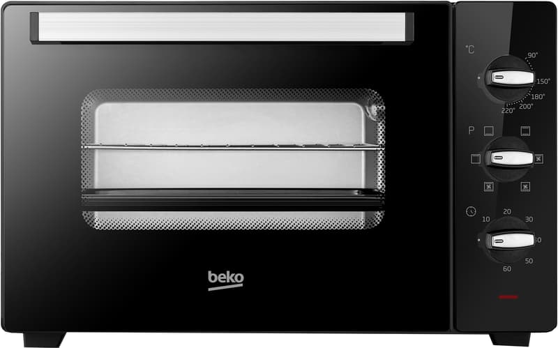 Печь электрическая BMOF38B, 38л, 1600Вт, механич., конвенция, черная Beko Печь электрическая BMOF38B, 38л, 1600Вт, механич., конвенция, черная Beko