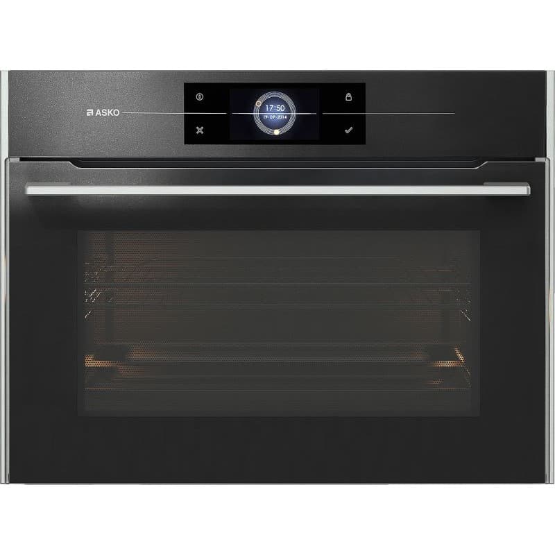 Компактный духовой шкаф из СВЧ OCM8478G черный Asko Компактный духовой шкаф из СВЧ OCM8478G черный Asko