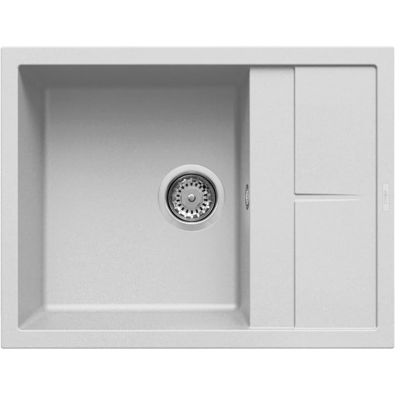 Мойка гранит UNICO 125 BIANCO TITANO 68 ELLECI Мойка гранит UNICO 125 BIANCO TITANO 68 ELLECI