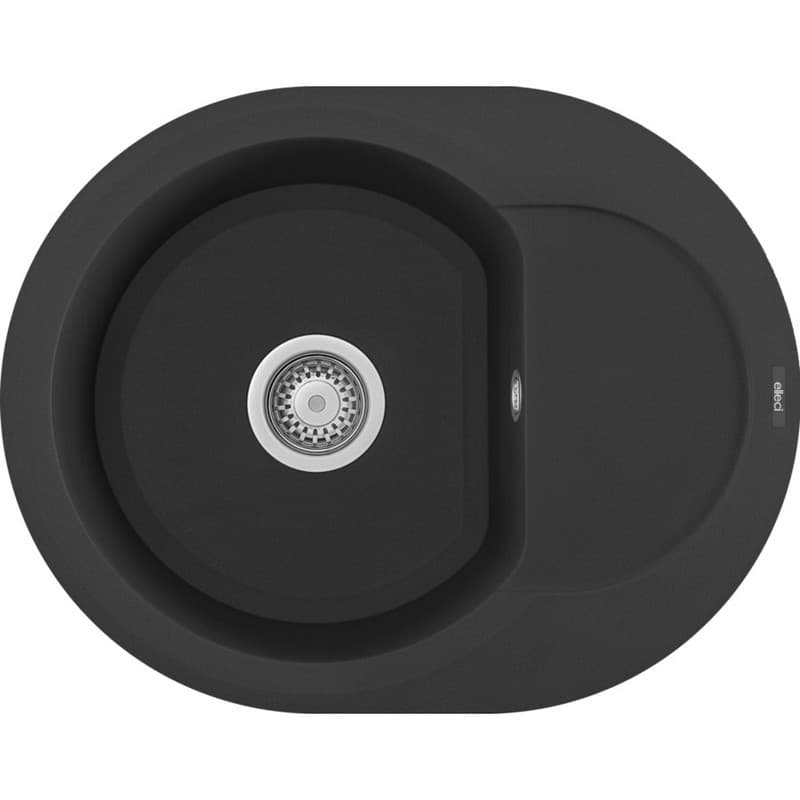 Мойка гранит EASY ROUND NERO 40 ELLECI Мойка гранит EASY ROUND NERO 40 ELLECI