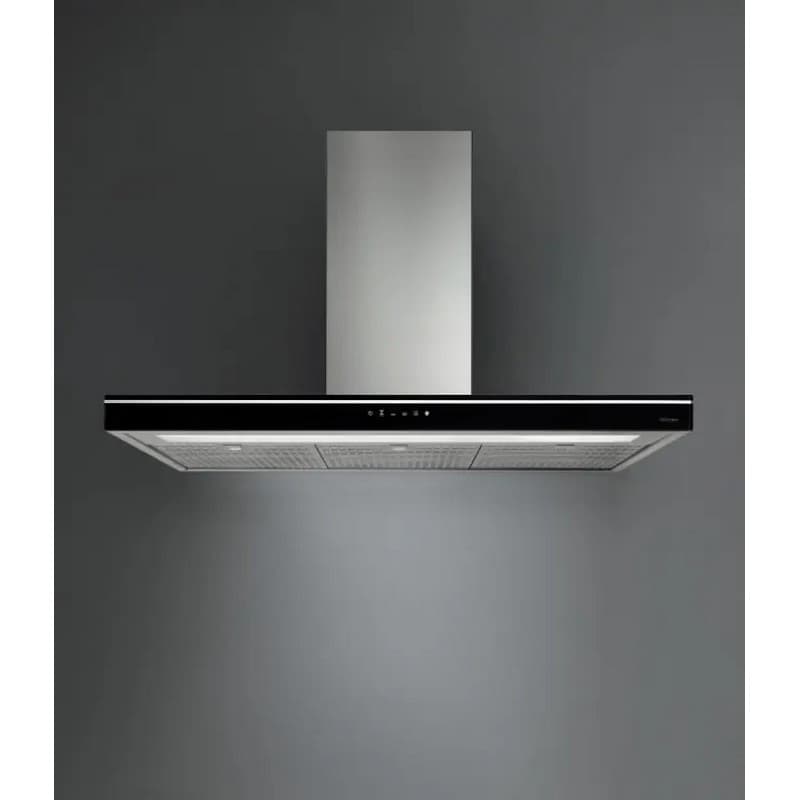Витяжка пристінна LUCE 90 BLACK GLASS 800 (CLHN90.00P6#ZZZN491F) Falmec