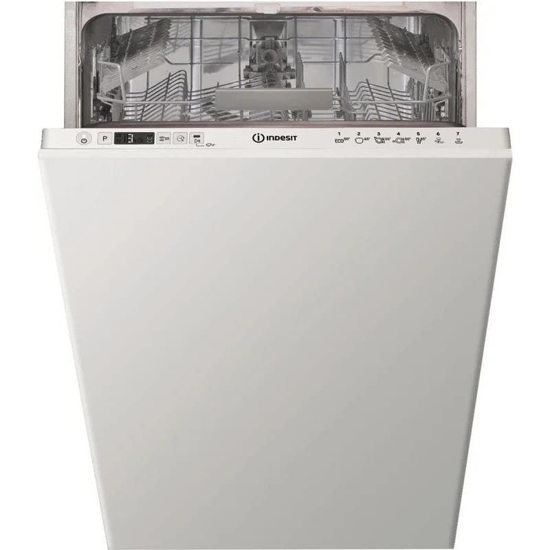 Посудомийна машина вбудована 45см DSIC3M19 біла Indesit