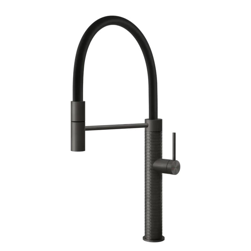 Змішувач для кухні 316 FLESSA Black Metal Brushed PVD (60012707) Gessi