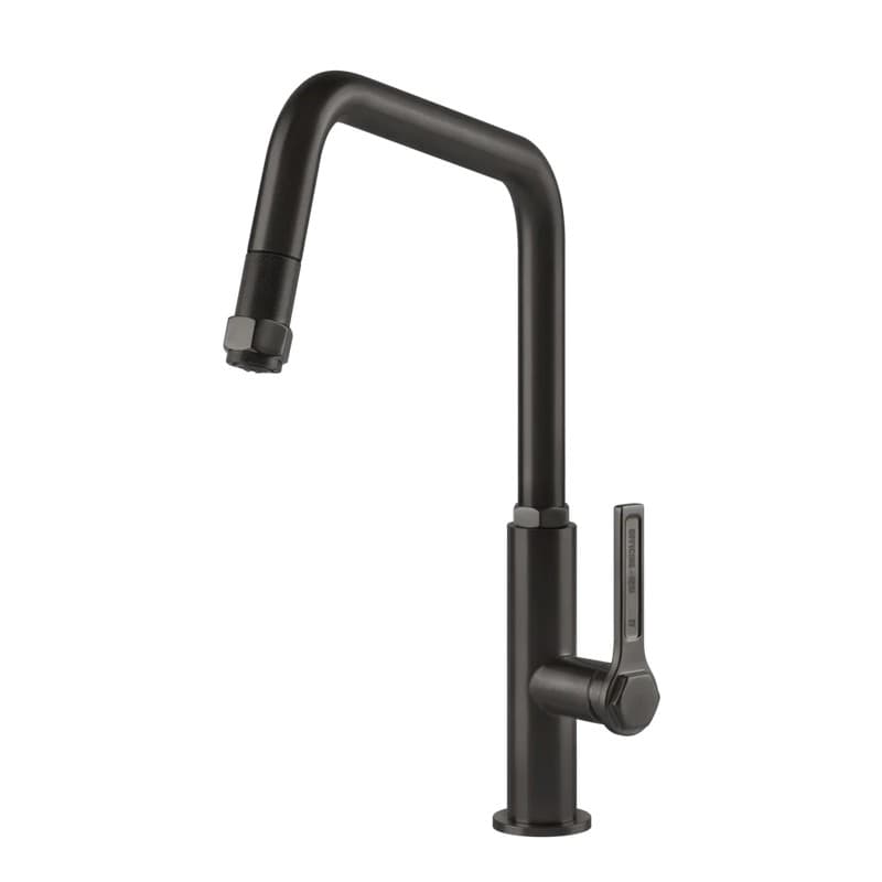 Смеситель для кухни Officine Gessi Black Metal Brushed PVD (60053707) Смеситель для кухни Officine Gessi Black Metal Brushed PVD (60053707)