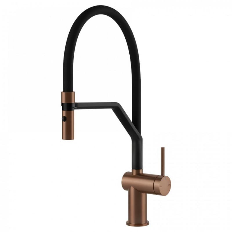 Змішувач для кухні Inedito Copper Brushed GHRC (60429125) Gessi Змішувач для кухні Inedito Copper Brushed GHRC (60429125) Gessi