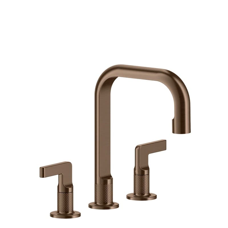 Змішувач для умивальника Inciso середній Copper Brushed PVD (58014708) Gessi Змішувач для умивальника Inciso середній Copper Brushed PVD (58014708) Gessi