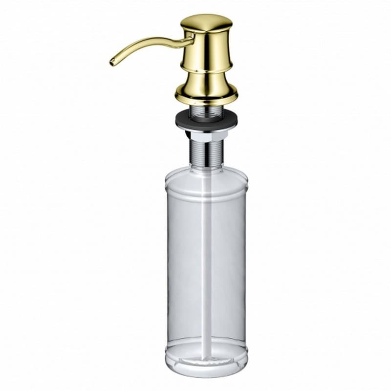 Дозатор BETA золото глянець Blue Water (5901730617016) Дозатор BETA золото глянець Blue Water (5901730617016)