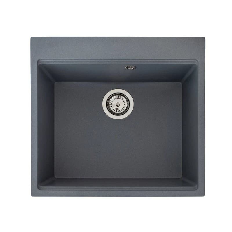 Кухонна мийка LAGOON 540 gray mirastone Miraggio Кухонна мийка LAGOON 540 gray mirastone Miraggio
